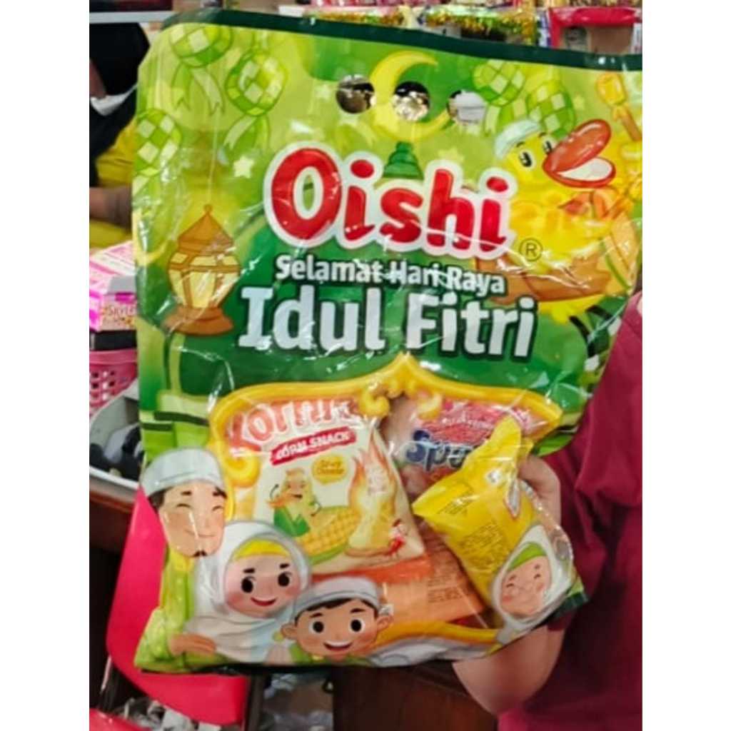 

OISHI SNACK PAKET IDUL FITRI - Oishi Snack Paket Idul Fitri - BINGKISAN LEBARAN / HADIAH LEBARAN