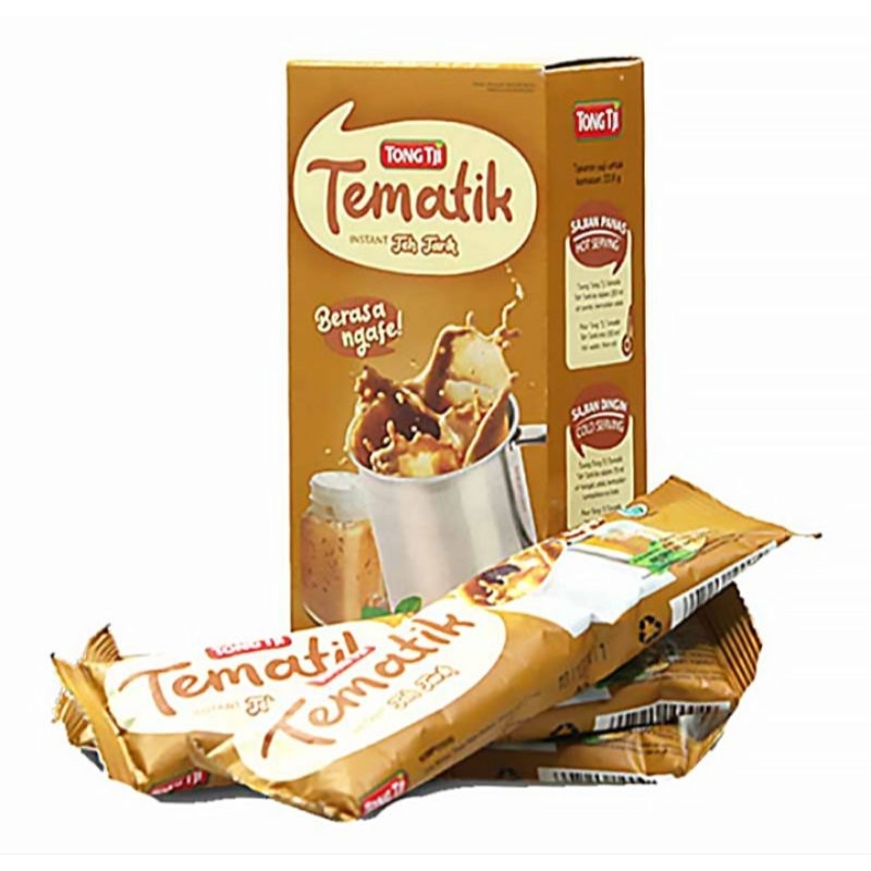 

Tong tji tematik teh tarik 1 dus isi 3 sachet