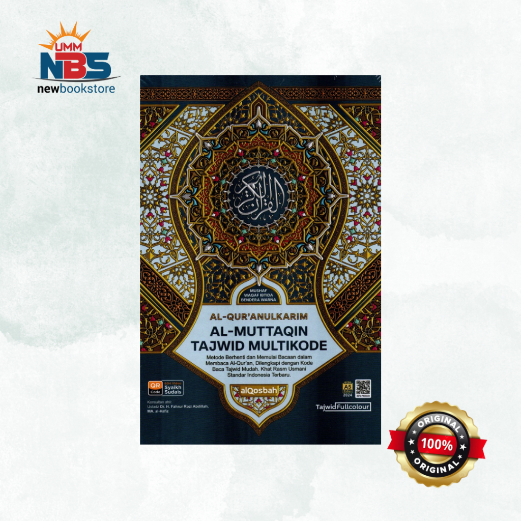 Al-Quran Qosbah Al-Muttaqin Tajwid Multikode A5 - Alqosbah