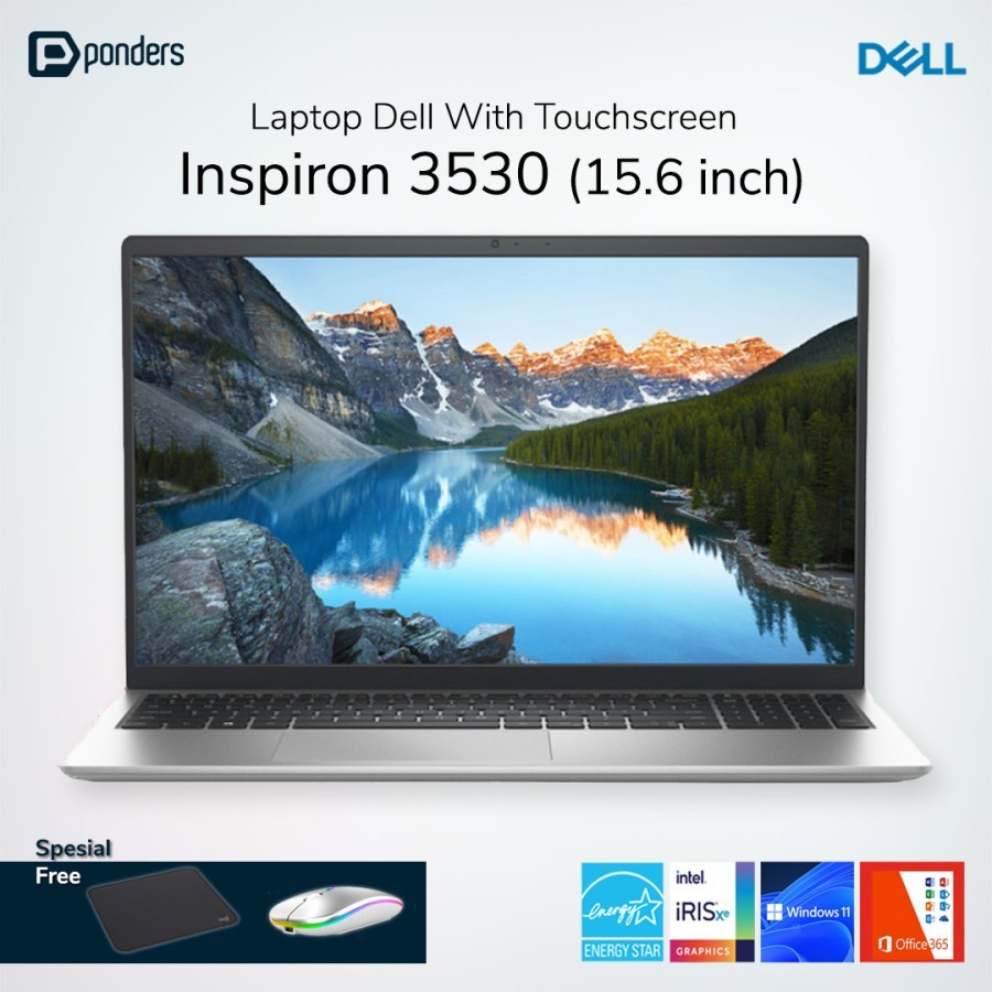Laptop Dell Inspiron 3530 15.6" Touchscreen with Intel Core i5 / Core i7