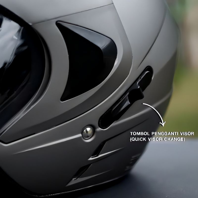TERBARU Helm INK Double Visor Original SNI Ykt Helem Model Ink - Helm Dewasa Wanita Pria