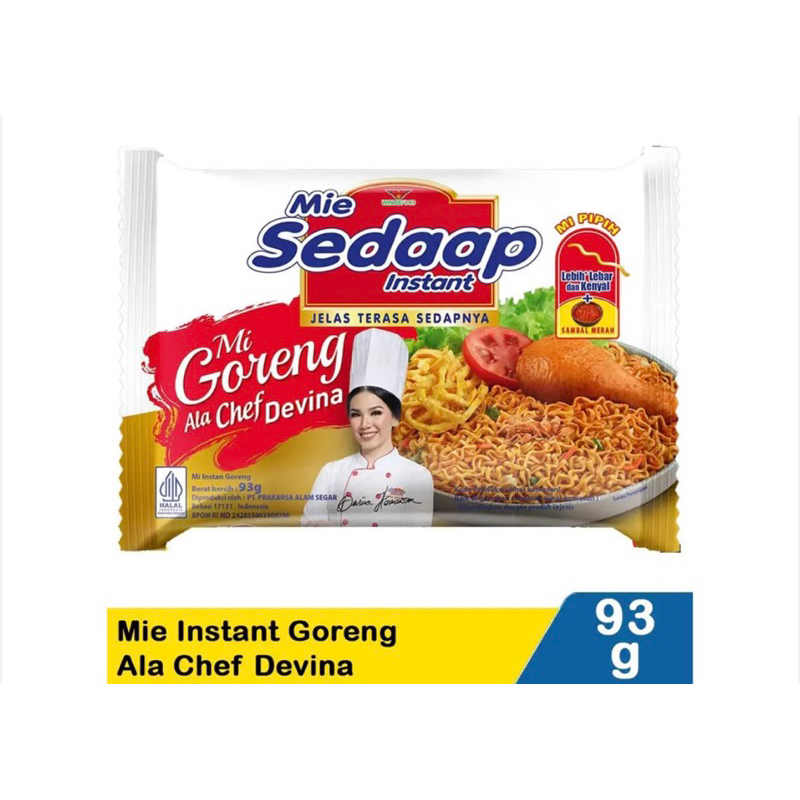 

SEDAAP Mie Goreng Ala Chef Devina 93g