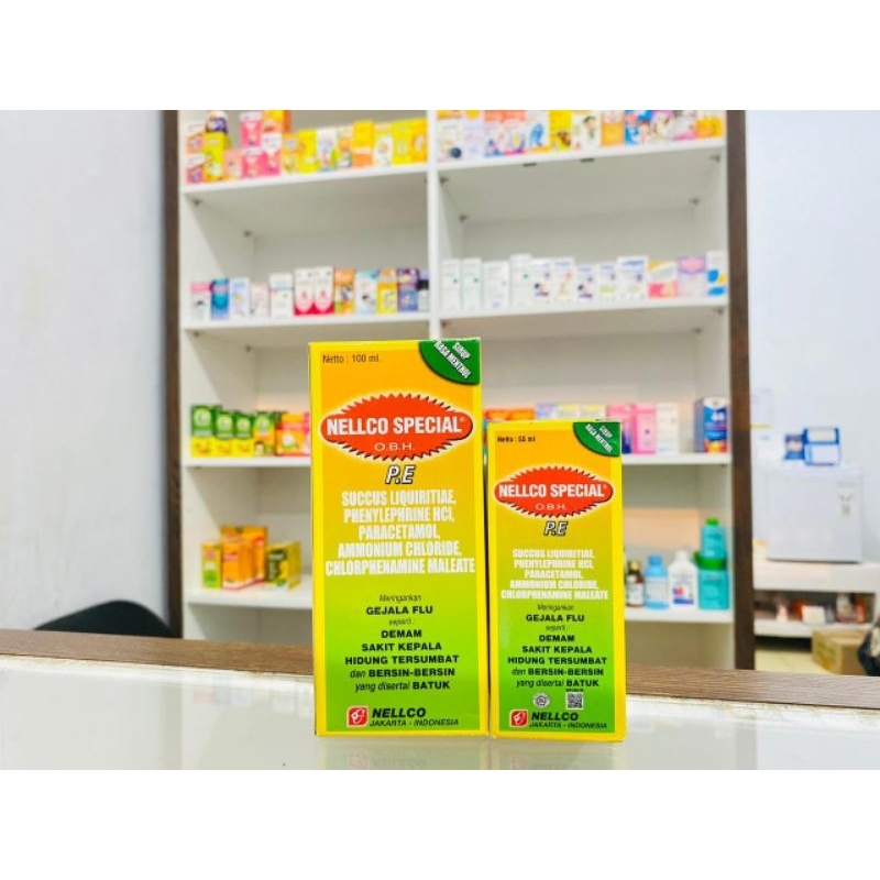 

OBH Nellco Spesial PE Sirup 55 Ml | 100 Ml Rasa Menthol