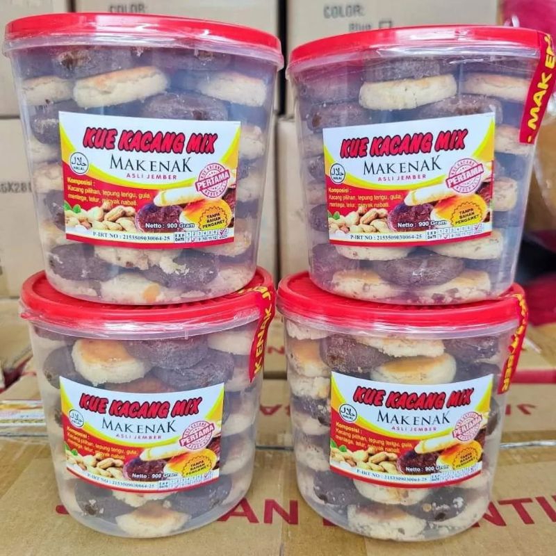 

Kue Kacang Mix Mak enak Asli Jember 900 gr