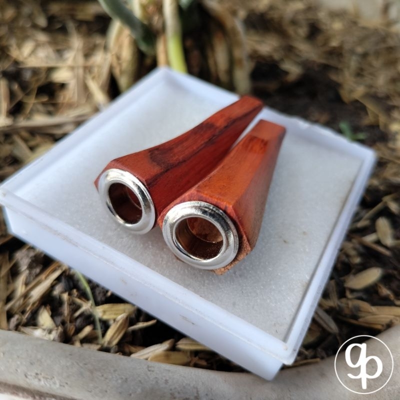 Pipa once / once cangklong / pipa rokok / padutan kayu bajakah kayu secang segi enam