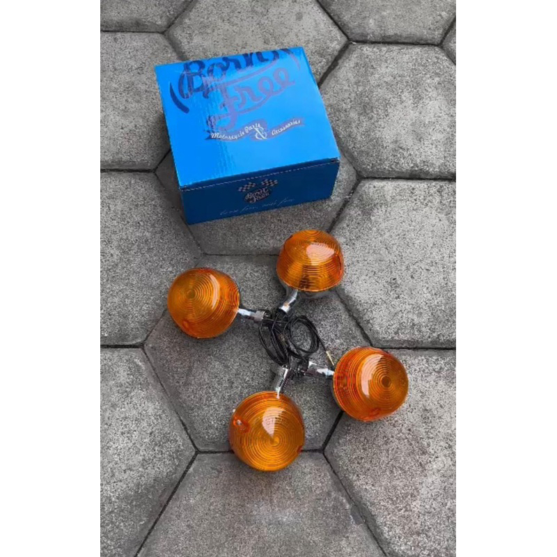 Lampu Sein Sen Riting Honda CB Standar Model Original Sein CB 100 CB 125 Standar Model Original Impo