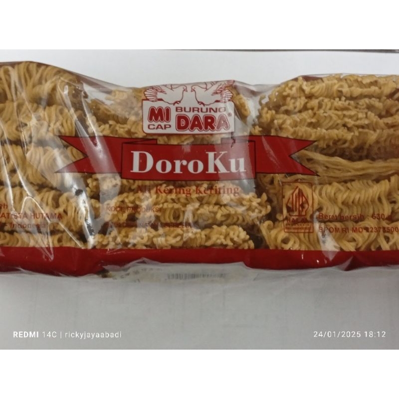 

Mi Burung Dara Doroku 630gr