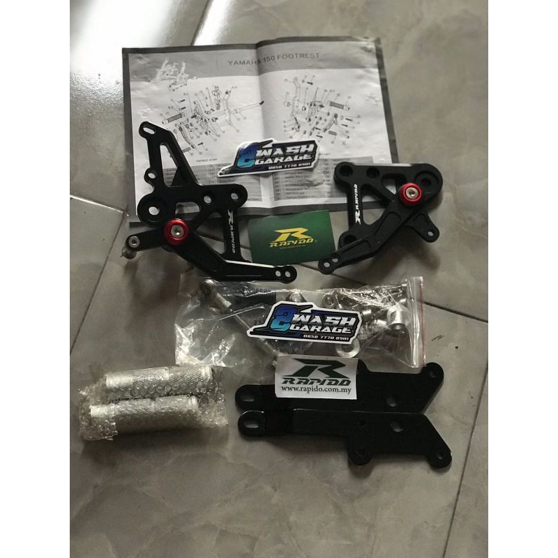 UB Underbone Rapido Hitam Race MX King V1 V2 Hitam/Black