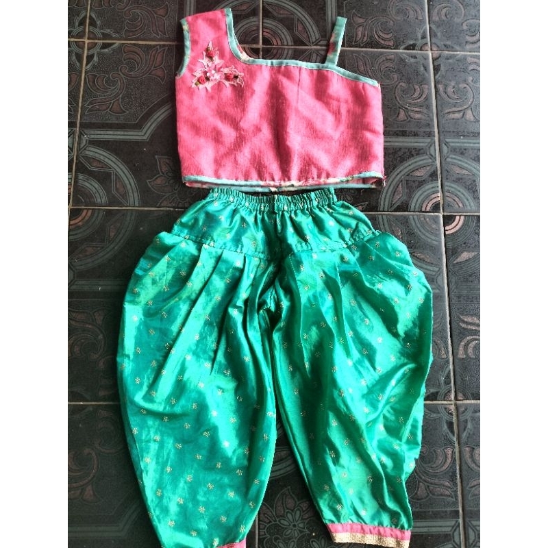 Baju india Anak setelan celana patiala