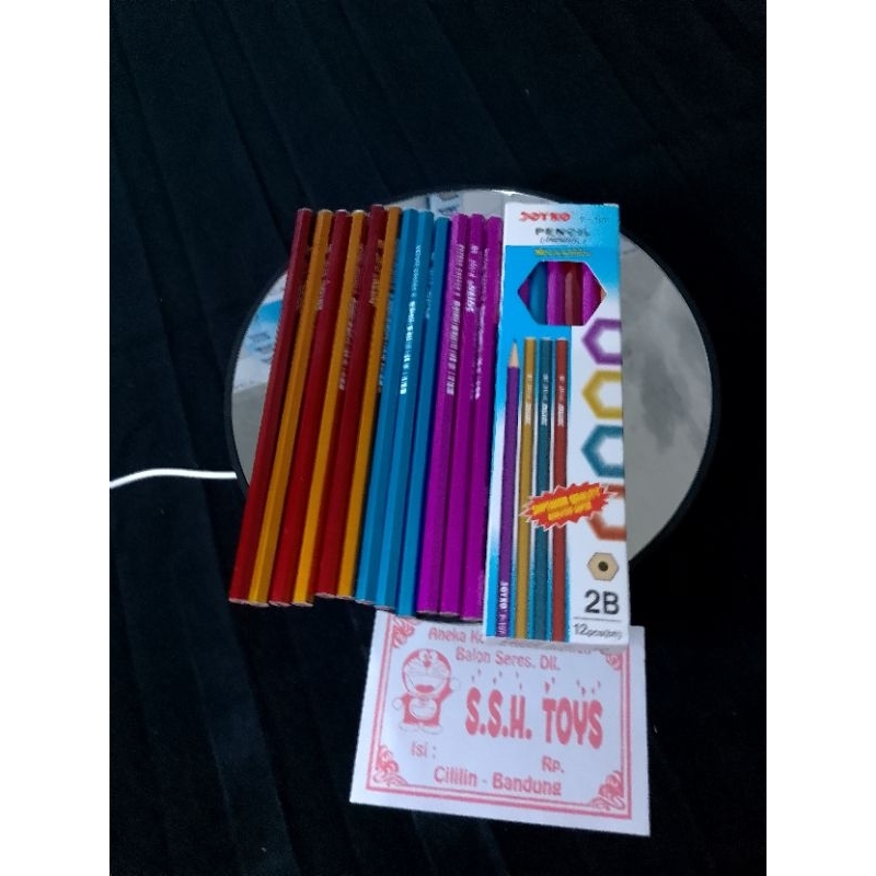 

pensil joyko metalik isi 12pcs