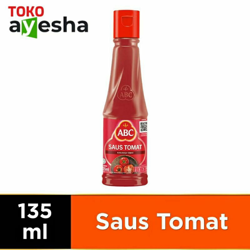 

Saus Tomat ABC Botol 135ml / 275ml