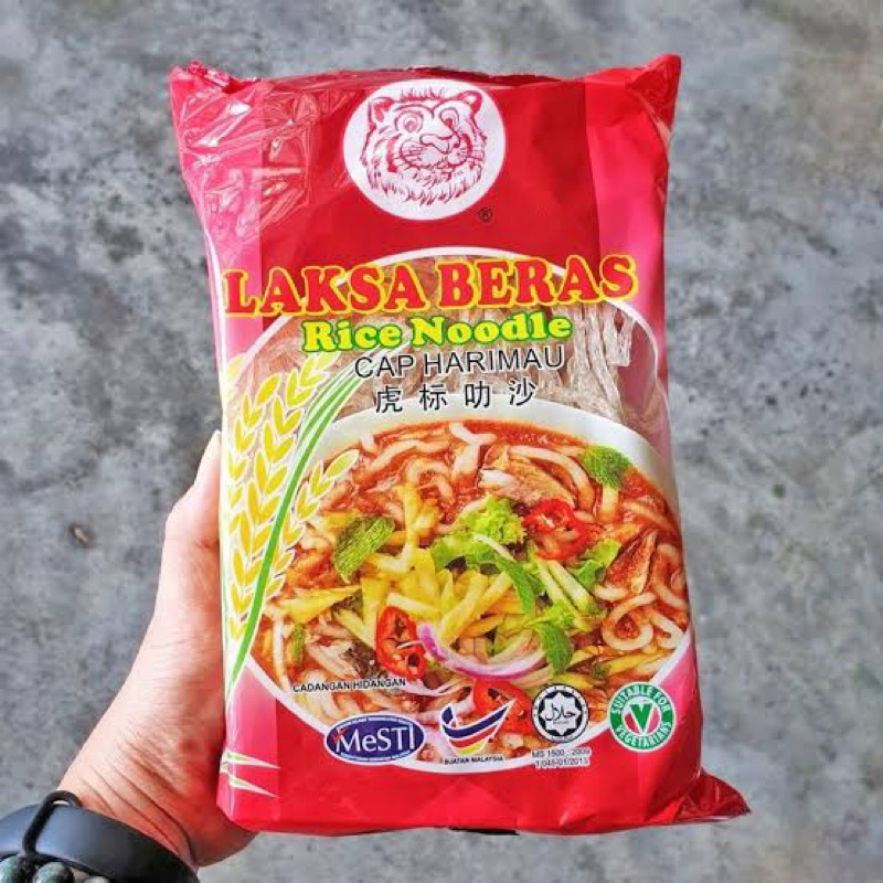

Laksa Cap Harimau / Laksa Beras Rice Noodles Cap Harimau 450gr