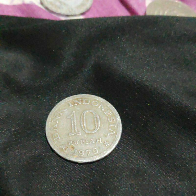 Koin 10 Rupiah tahun 1979