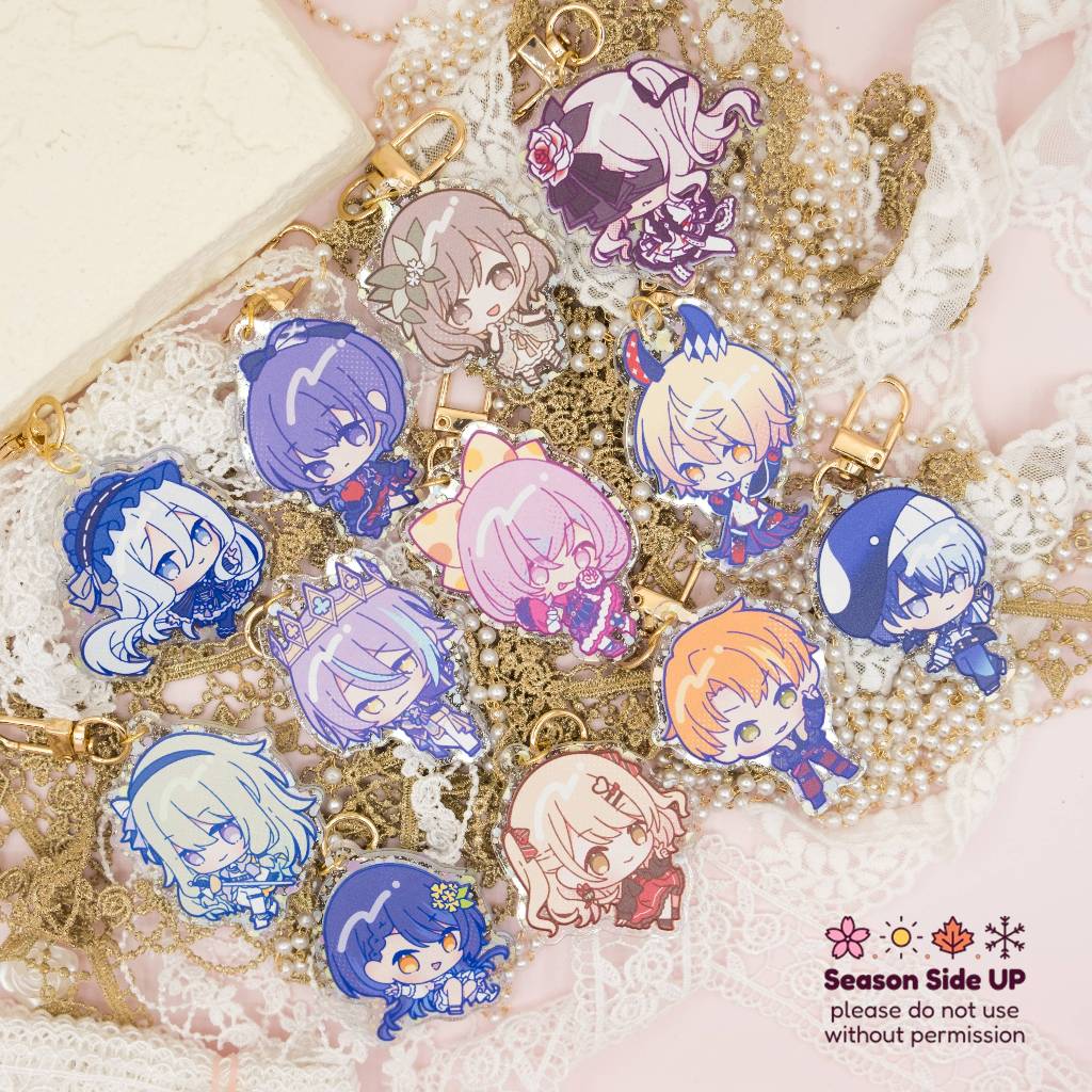 Proseka Project Sekai Glitter Acrylic Keychain