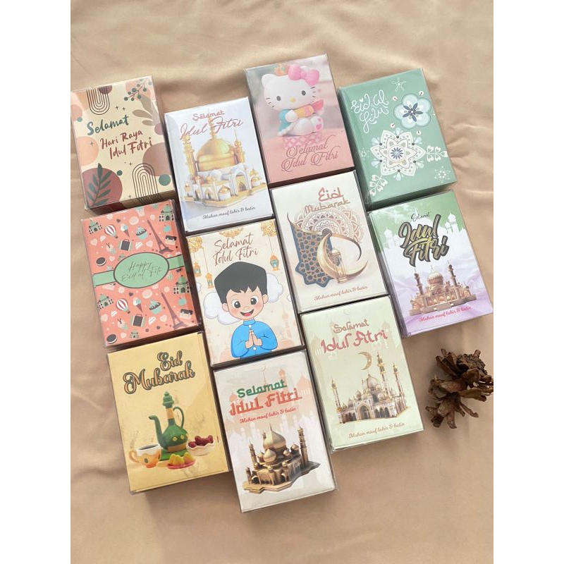 

AMPLOP LEBARAN 50PCS MOTIF LUCU KEMASAN MIKA