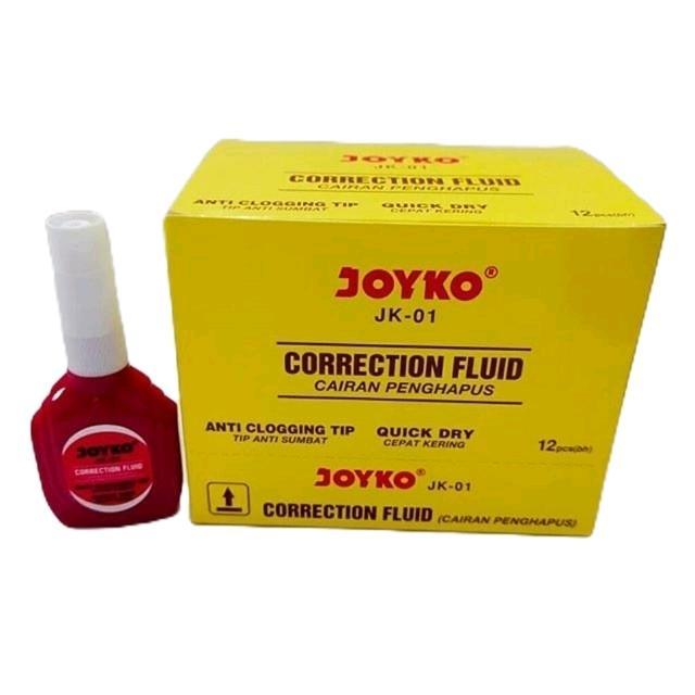 

Correction Fluid Joyko JK-01/Tipe X Cair Joyko/Correction Pen Joyko Stationery