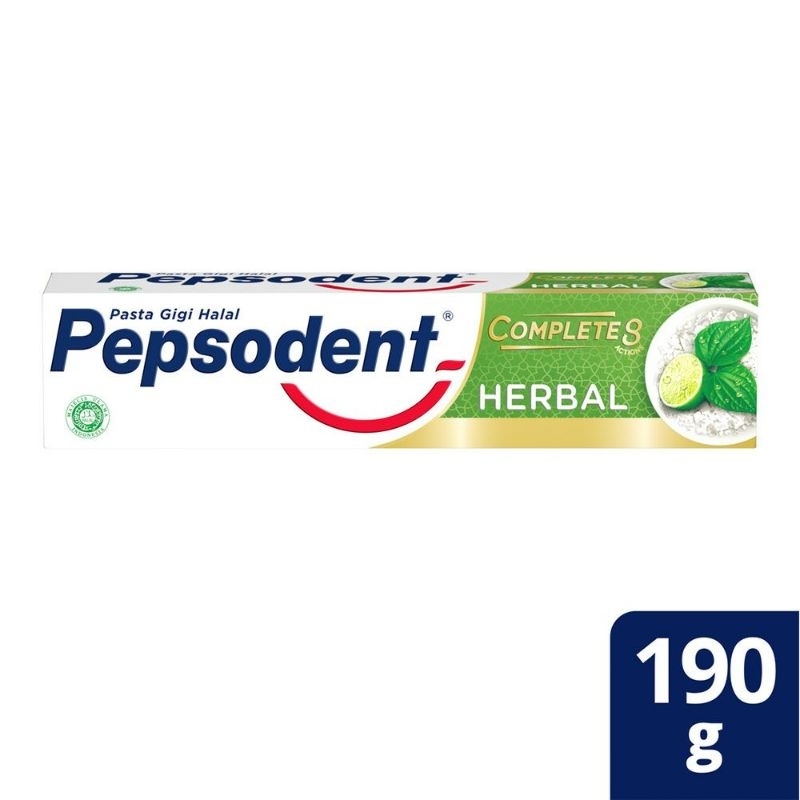 Pepsodent action 123 herbal 190gr