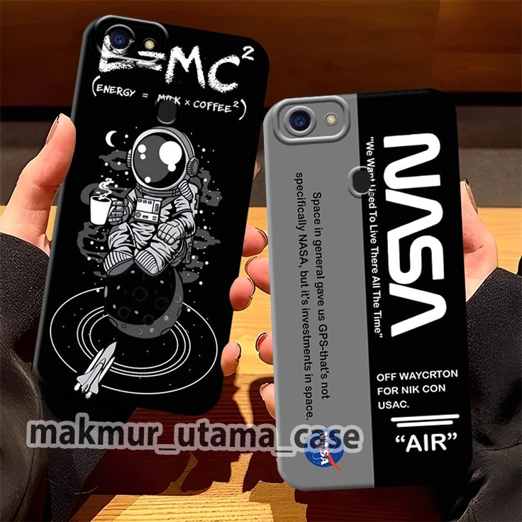 Casing Silikon Oppo F5 Oppo F5 Youth Oppo F9 Oppo F9 Pro Realme 2 Realme 2 Pro Motif Nasa -  Case Hp