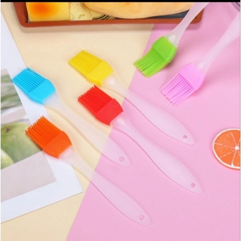 Kuas mentega silikon / kuas mentega kecil mini / kuas panggang kue