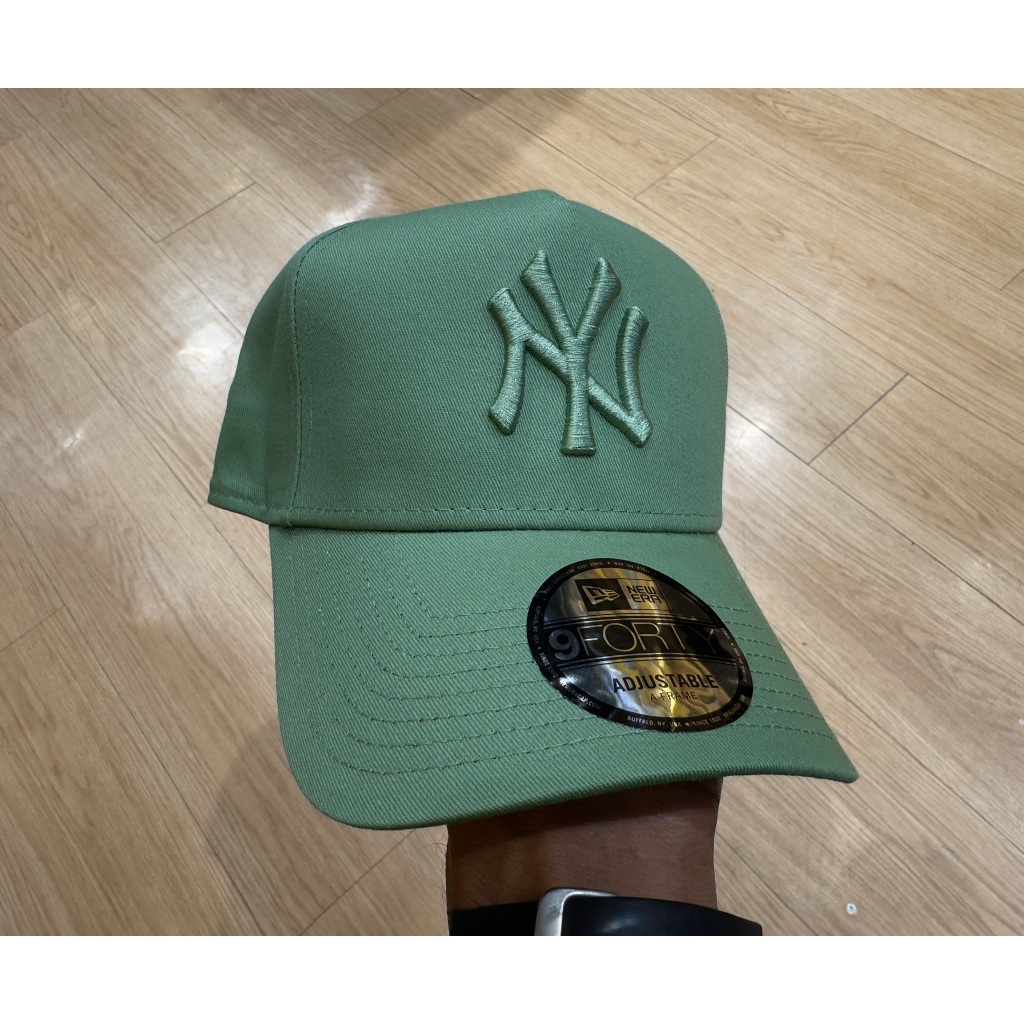 Topi New Era 9Forty A-Frame New York Yankees Seasonal Green Cap 100% Original Resmi