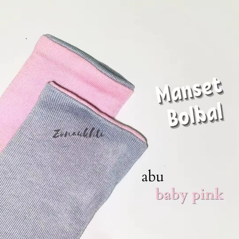 UMMISA - 30 Warna Manset Bolbal / Manset Bolak Balik / Manset Tangan Dua Warna / Manset Ukhti / Zona