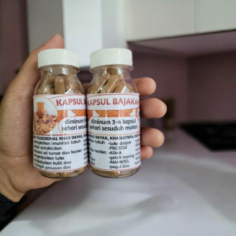 Kapsul Ekrak  Bajakah Asli  Kalimantan