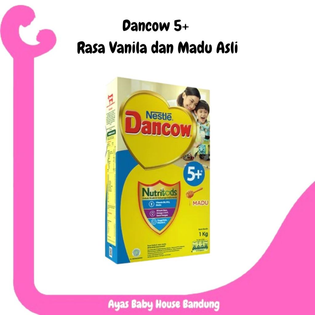 

Nestle Dancow 5+ Susu Pertumbuhan Rasa Madu 5-7 Tahun