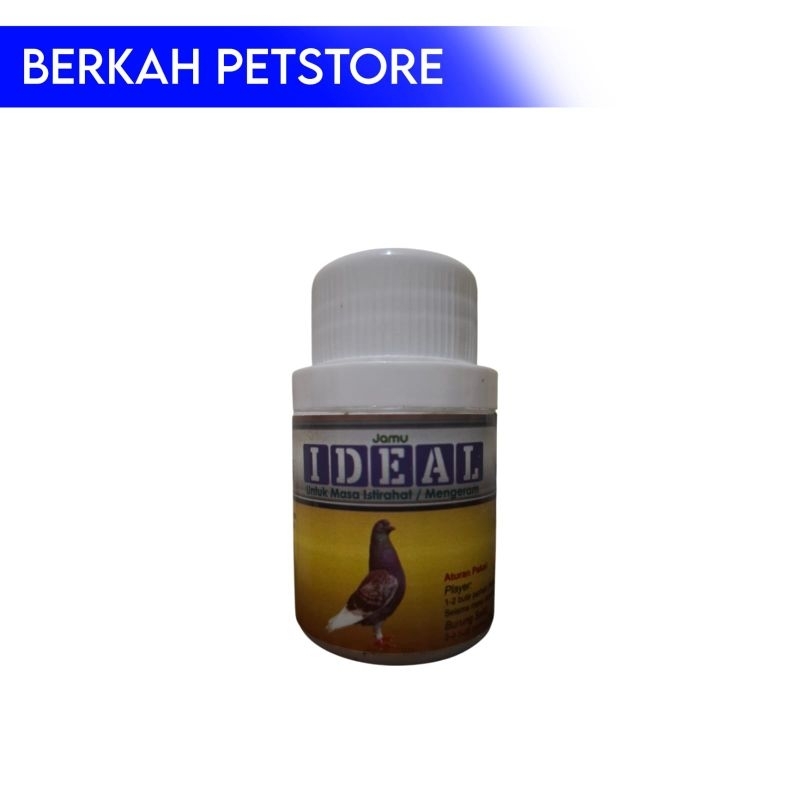 Ideal Baron jamu merpati herbal isi 100 butir jamu angkrem merpati baron