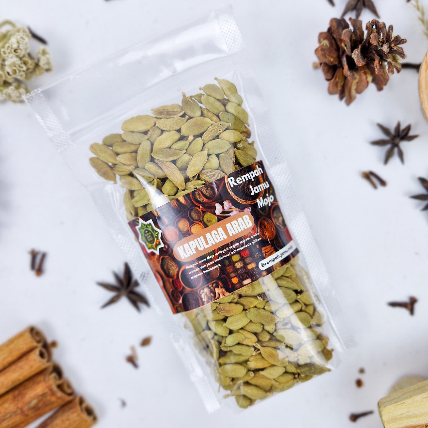 

Kapulaga Arab 50 gr / Kapulaga Hijau / Kapulaga India / JSR 100% KUALITAS PREMIUM
