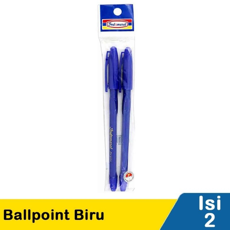 

Indomaret Ballpoint 2'S Biru