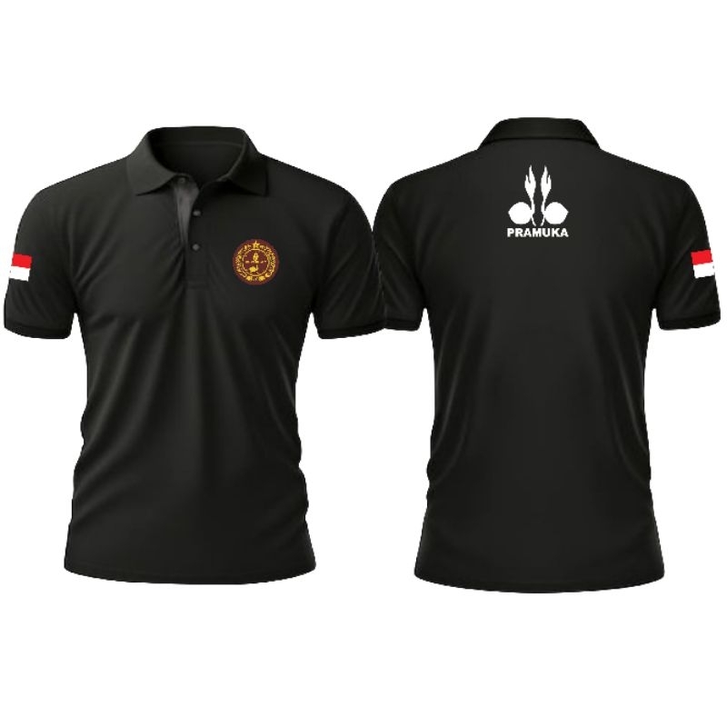 KAOS BERKERAH PRAMUKA MOTIF II