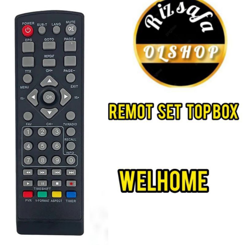 remot set top box WELHOME