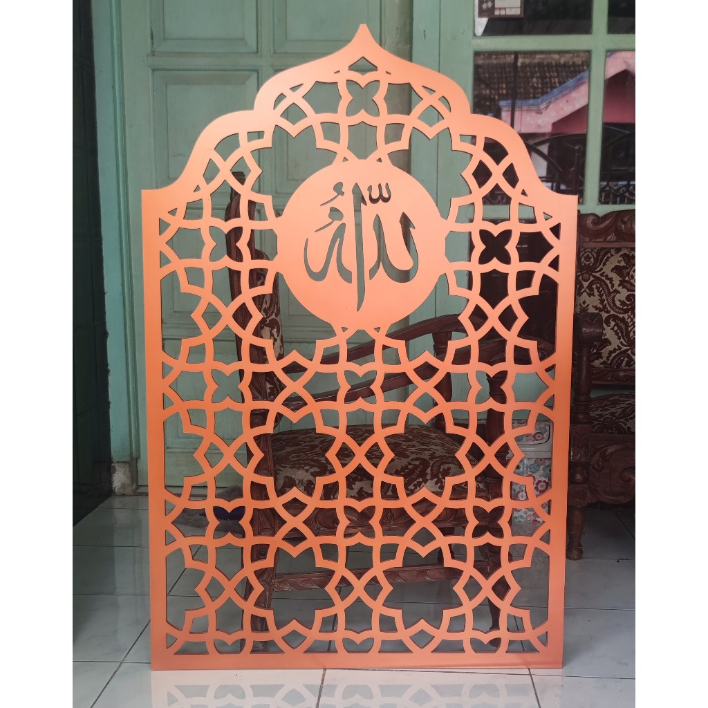 MIhrab PVC 5mm Gold 80x120