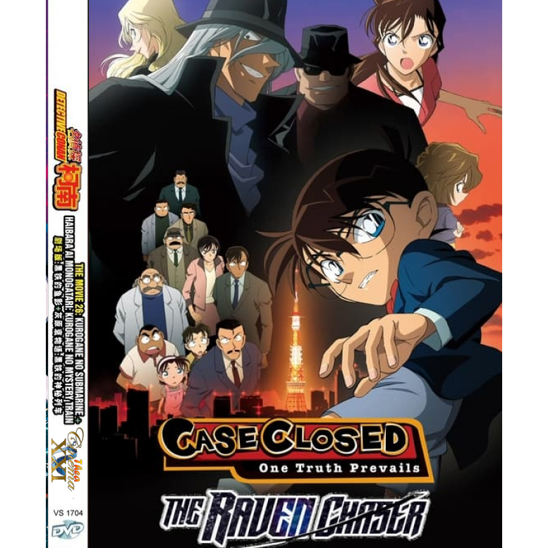 Kaset DVD Movie Animation Box Office : Detective Conan  The Raven Chaser (2009)