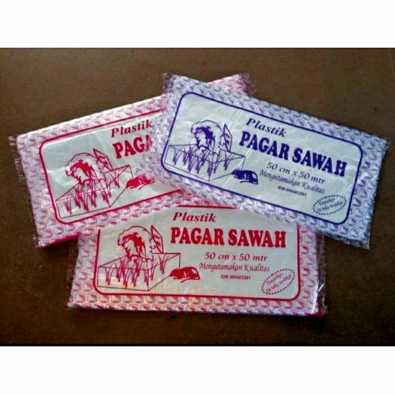 Plastik Pagar Sawah Anti Tikus