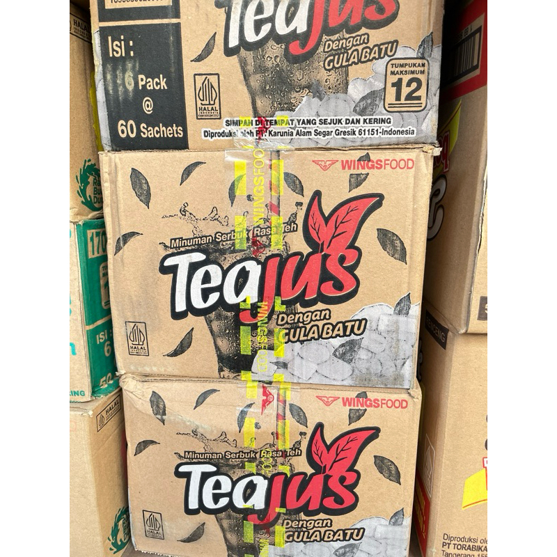 

TEAJUS GULA BATU 1 Dus (6 Pack, 36 Rtg)