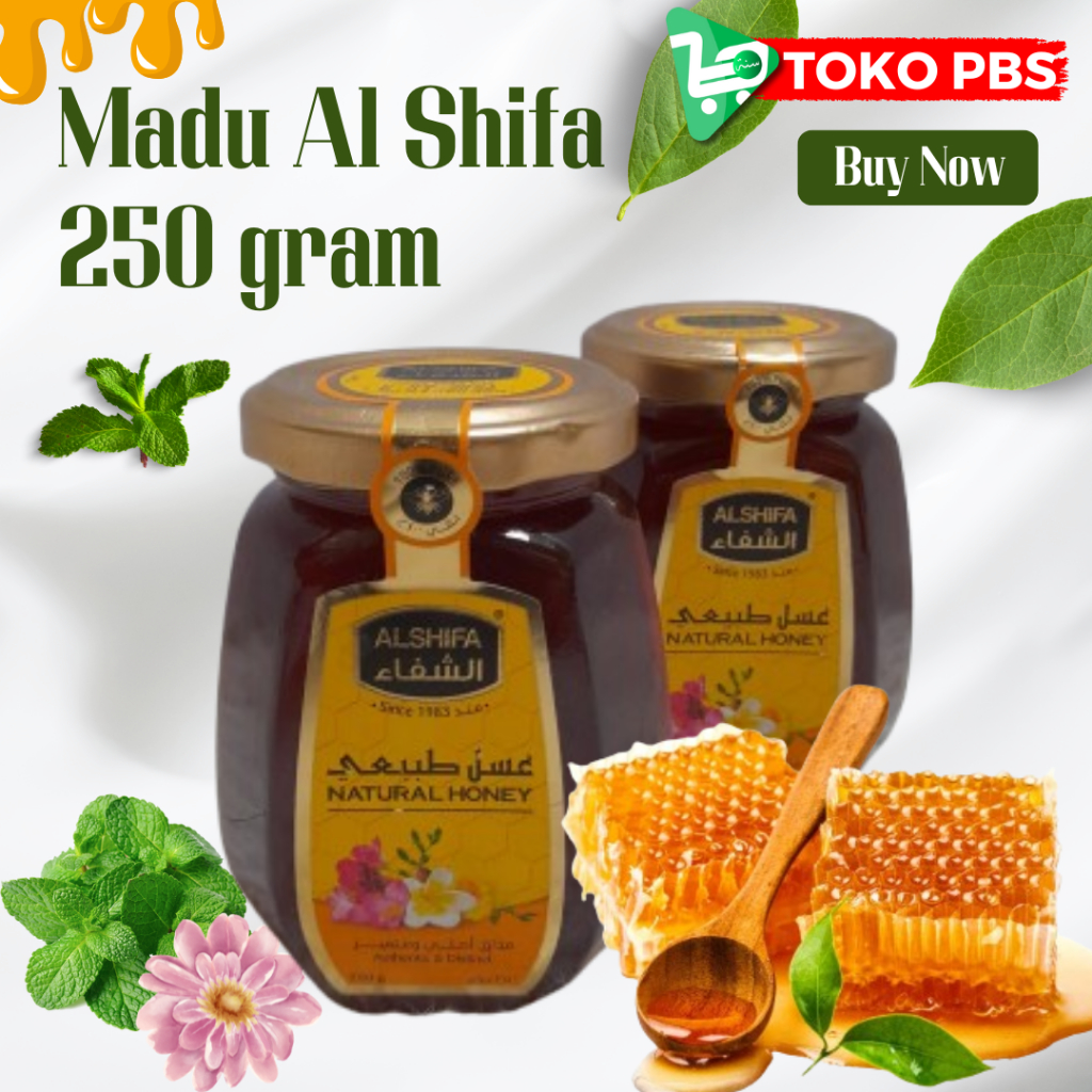 

Madu Honey Al Shifa 250 gram Madu Arab AL SHIFA ALSHIFA Natural Honey Madu Arab Al Shifa 250 gram Import Arab Saudi ( Madu Asli Arab )