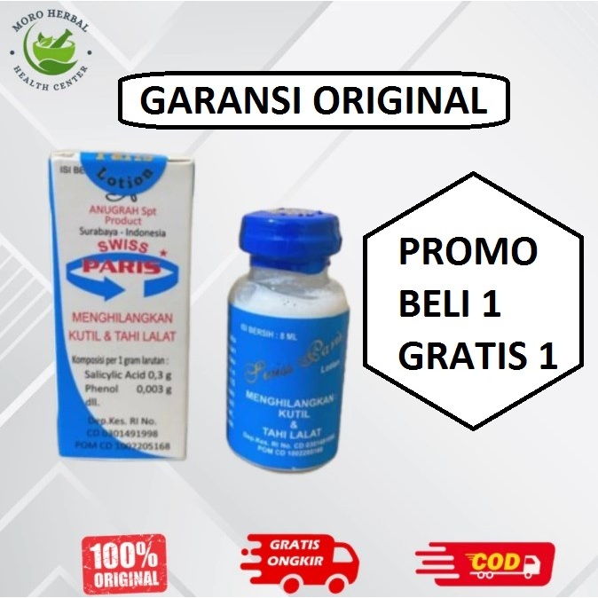 (ORI) Swiss paris obat kutil obat penghilang tahi lalat penghilang kutil dan tahi lalat hidup 1