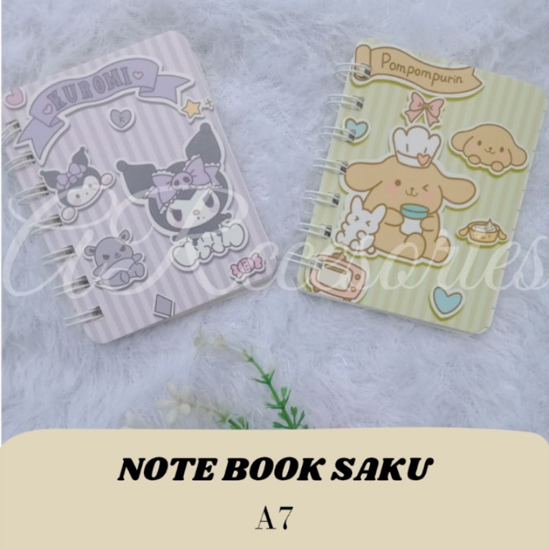 

Notebook A7/Notebook Pompompurin/Buku Catatan Kecil