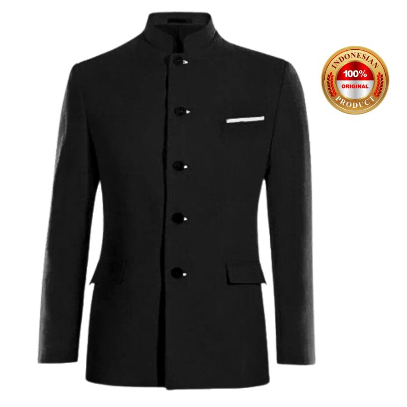 PREMIUM JAS KOKO PRIA DEWASA / JASKO POLOS MODEL SAKU TUTUP