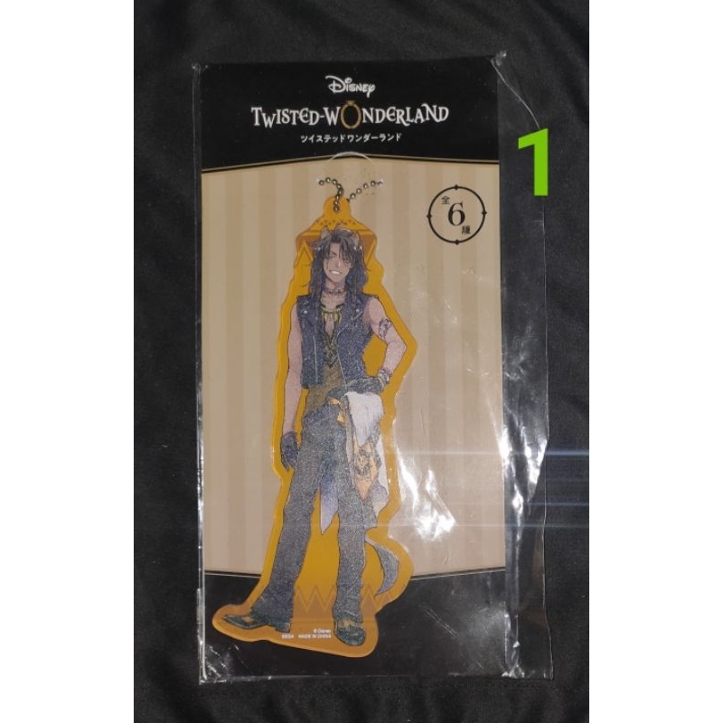 Twisted Wonderland big acrylic keychain, metal card, can badge, clear poster, Leona kingschoolar sil