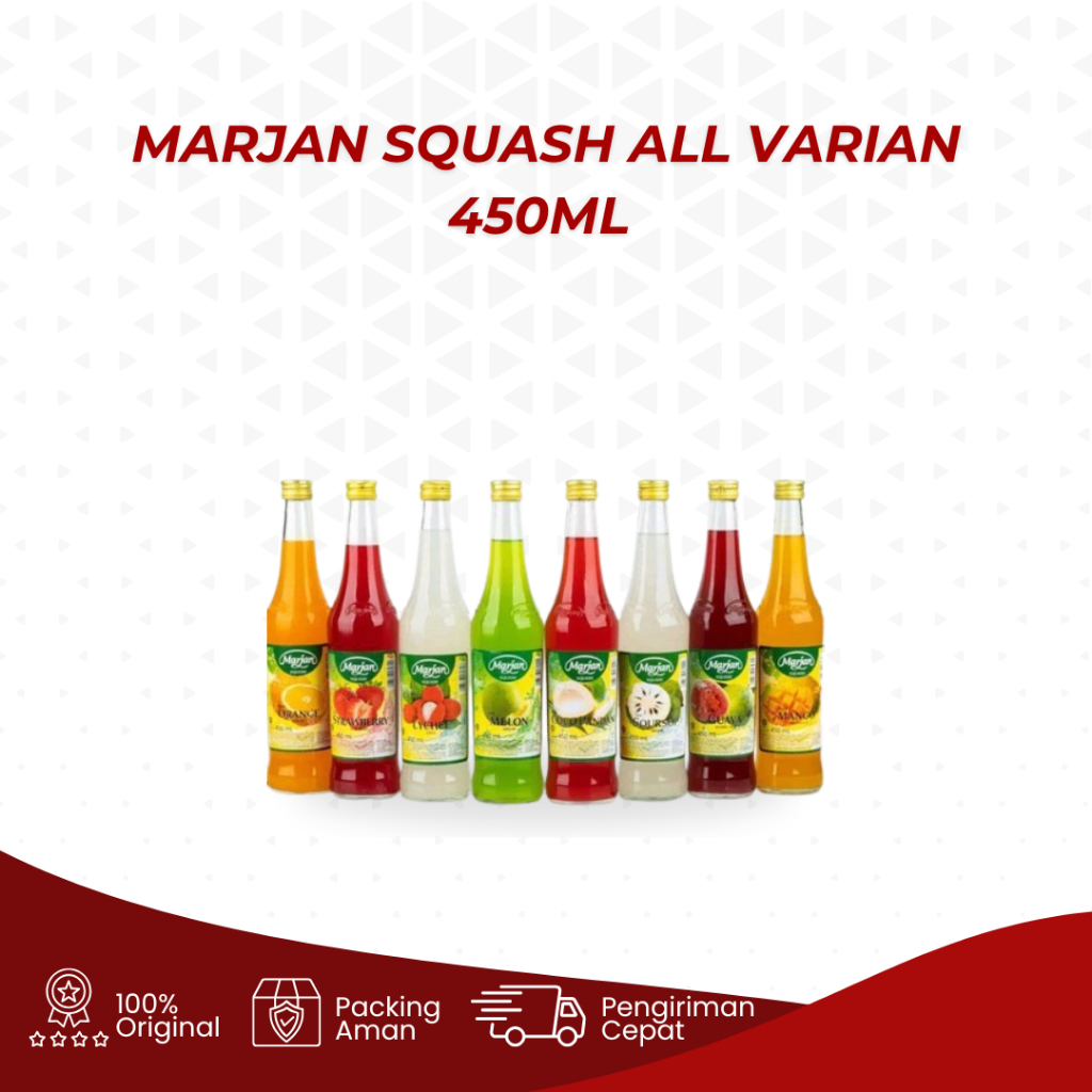 

Sirup Marjan Squash All Varian 450Ml