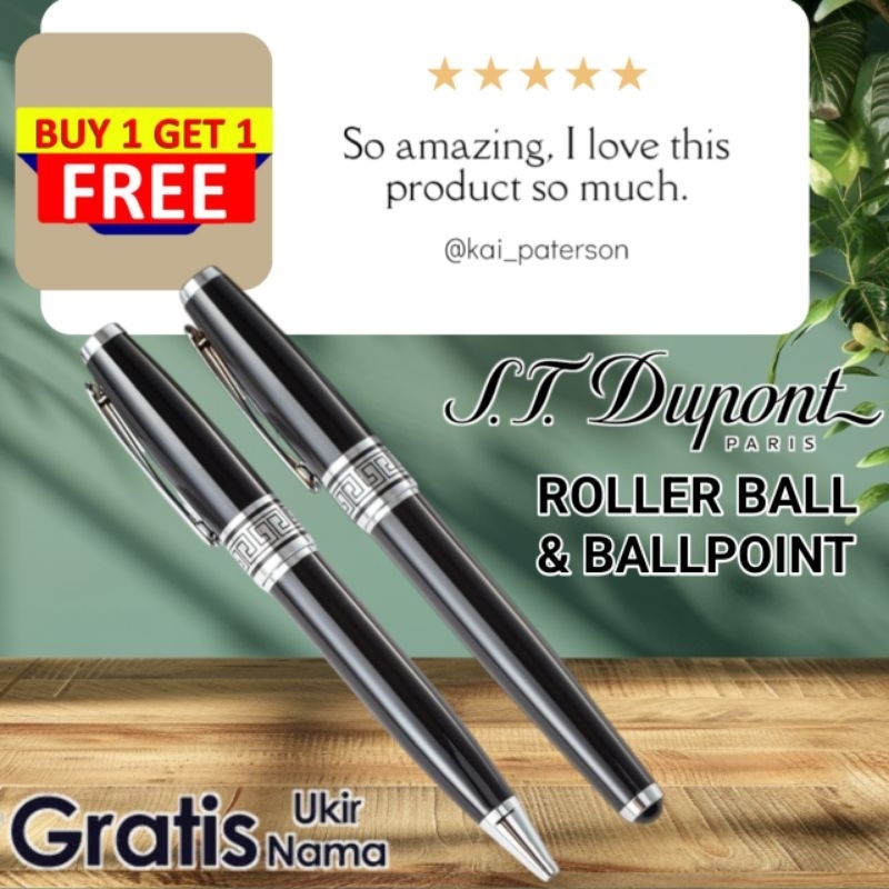 

Pulpen Mewah Couple RB & BP Buy 1 Get 1 Free Gratis Grafir Nama Dan Box Exlusive