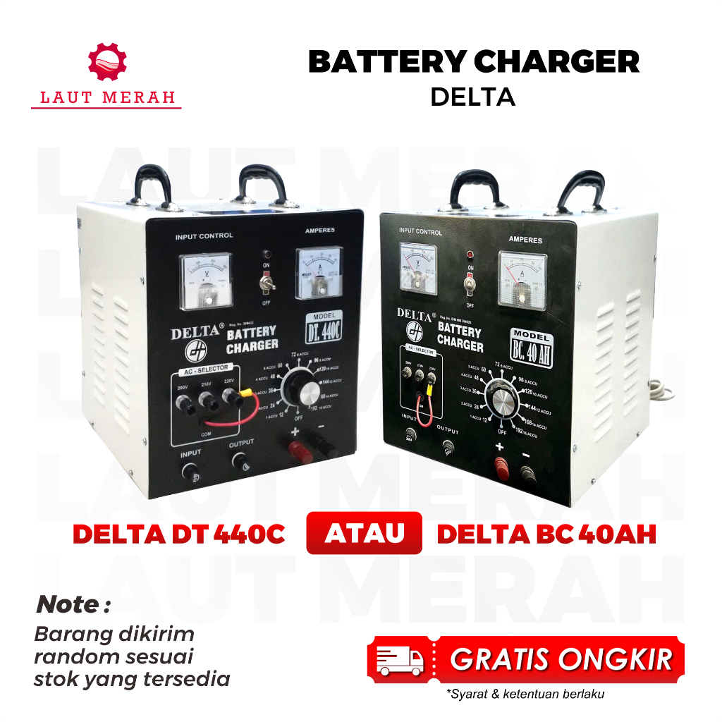 Battery Charger Accu/Cas Aki Delta BC 40 AH (DT 440C)