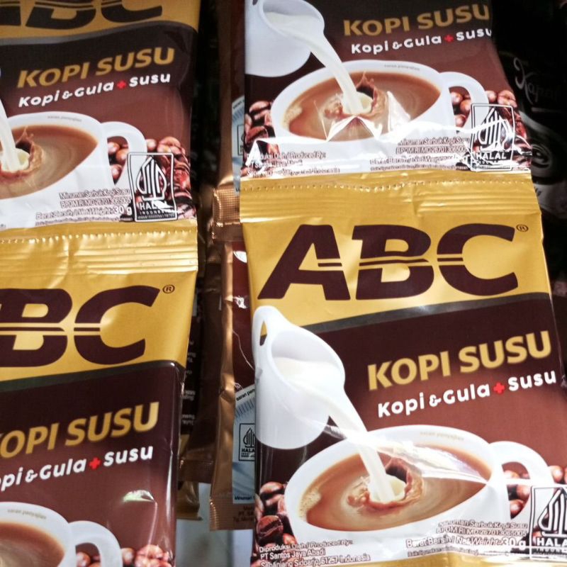 

ABC Kopi Susu 10x30 gr Renceng