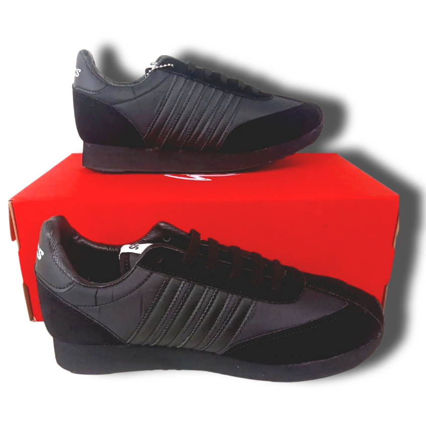 sepatu specs 104 hitam sepatu sekolah original 100%