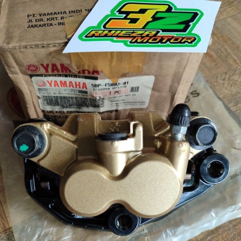 Kaliper caliper assy rem cakram depan rx king rxking new f1zr fizr jupiter z vega r nouvo z 5BP gold