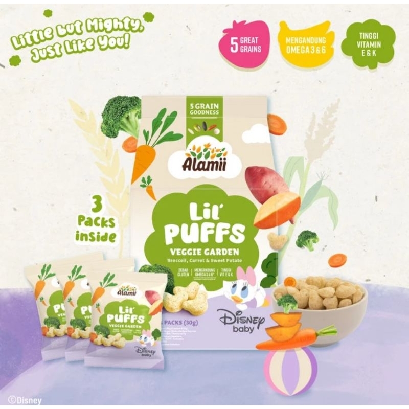 

Alamii Lil' Puffs Veggie Garden (30 Gr)