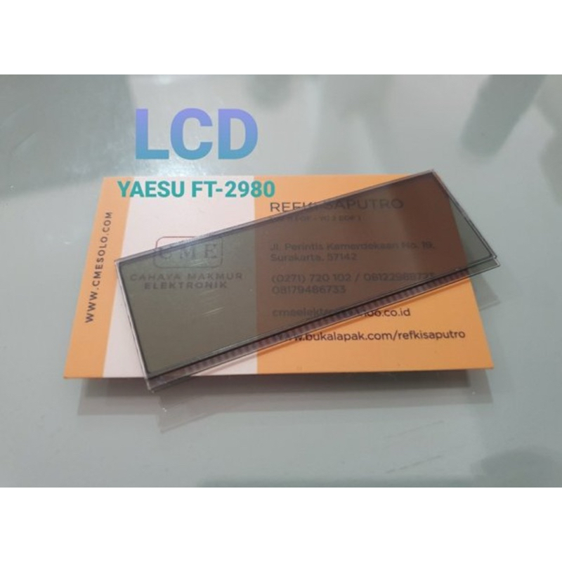 LCD YAESU FT 2980