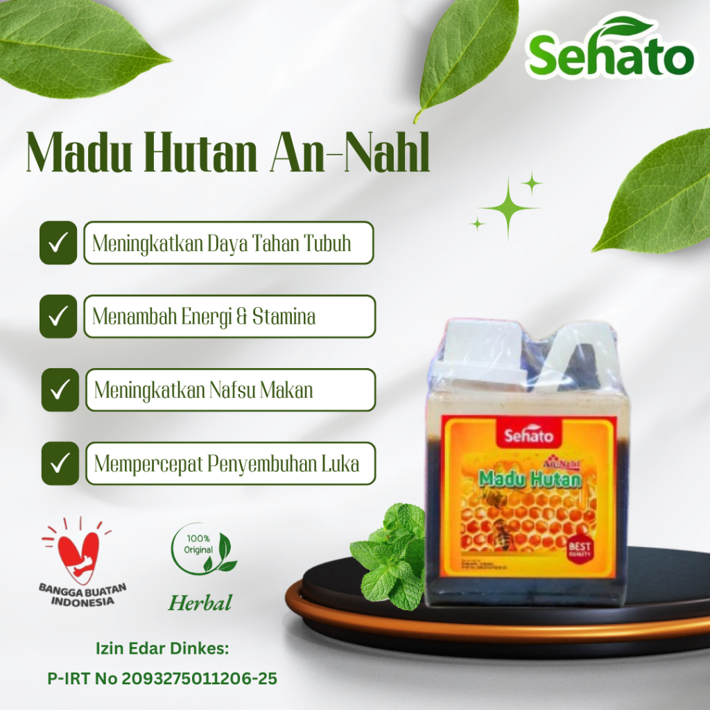 

Madu An Nahl Hutan 500 Gram - Sehato Madu Hutan Original